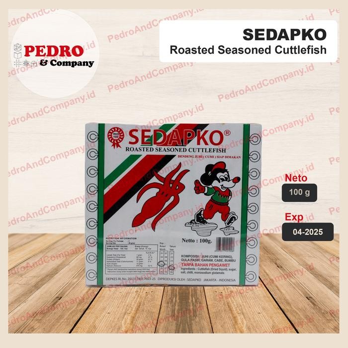 

Siap Kirim Sedapko Snack Juhi Garing Special 100gr - Camilan Sotong Panggang Shopee