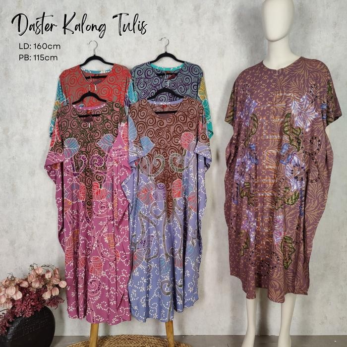 SIAPKIRIM DASTER KALONG TULIS 08/ DASTER BATIK JUMBO READY STOCK