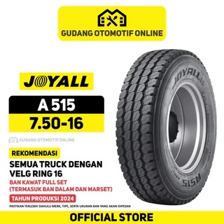 Ban Truk Joyall A515 750 R16 16 Truck Colt Diesel Canter Ragasa 7.50 R16 Joyaal Joyal