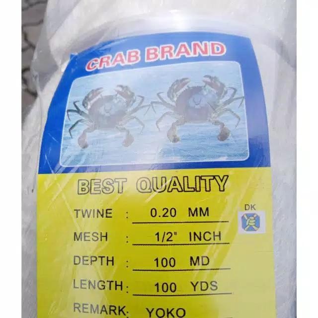HARGA DISKON Jaring ikan lubang kecil halus bahan anco 1/2 inchi