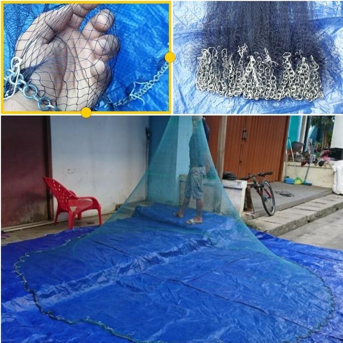 TERMURAH Jala ikan/udang nilon 7feet