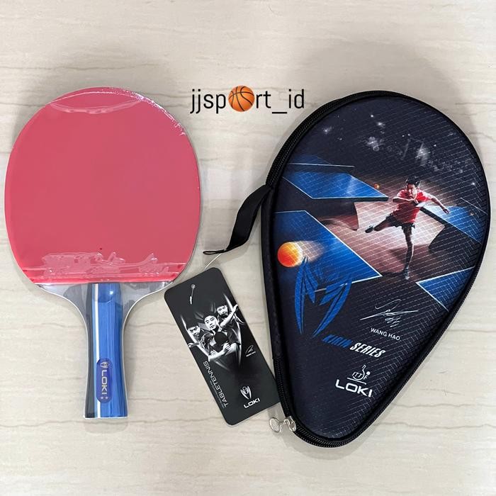 Terbaru Bet Pingpong Bat Tenis Meja Bat Pingpong Loki 2Star Original