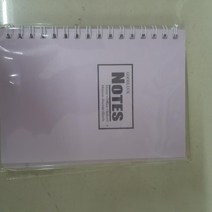 

Bisa Termin! Buku Catatan A6 Spiral Kawat