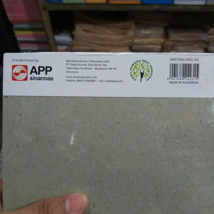 

Promo! Block Note A5 Paperline (Kelipatan 5 Buku)
