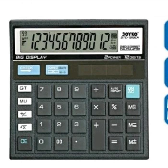 

kalkulator joyko dtc-1313ch kode 1232