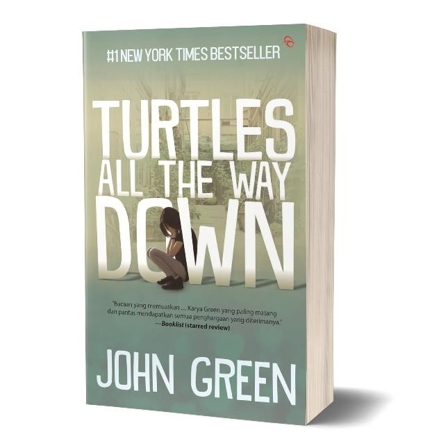 

[Mizan] Buku Novel Turtles All The Way Down - John Green