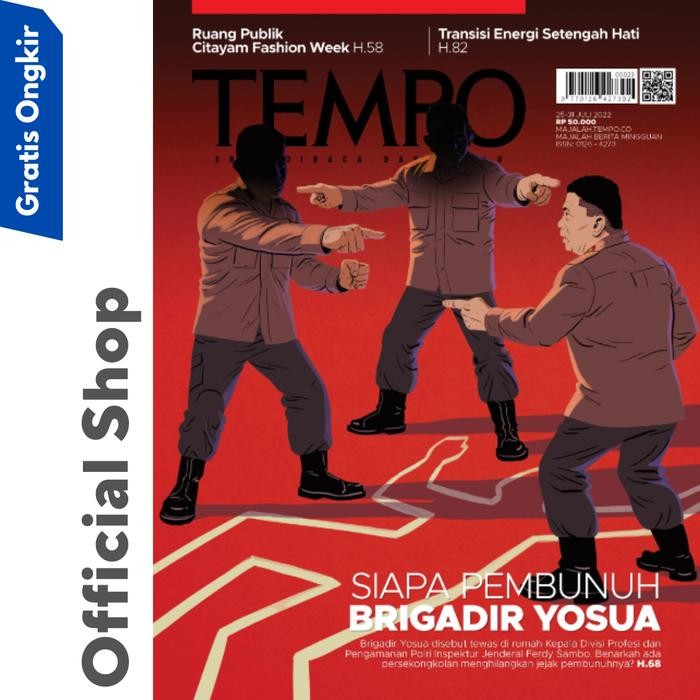 

Majalah Tempo Cetak Edsi 5123 25 Juli 22 SIAPA PEMBUNUH BRIGADIR YOSUA