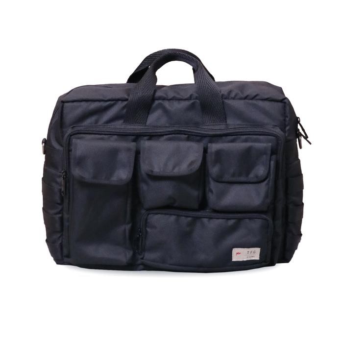 TFG Briefcase Bronson 412 Black Tas TFG Taylor Fine Good
