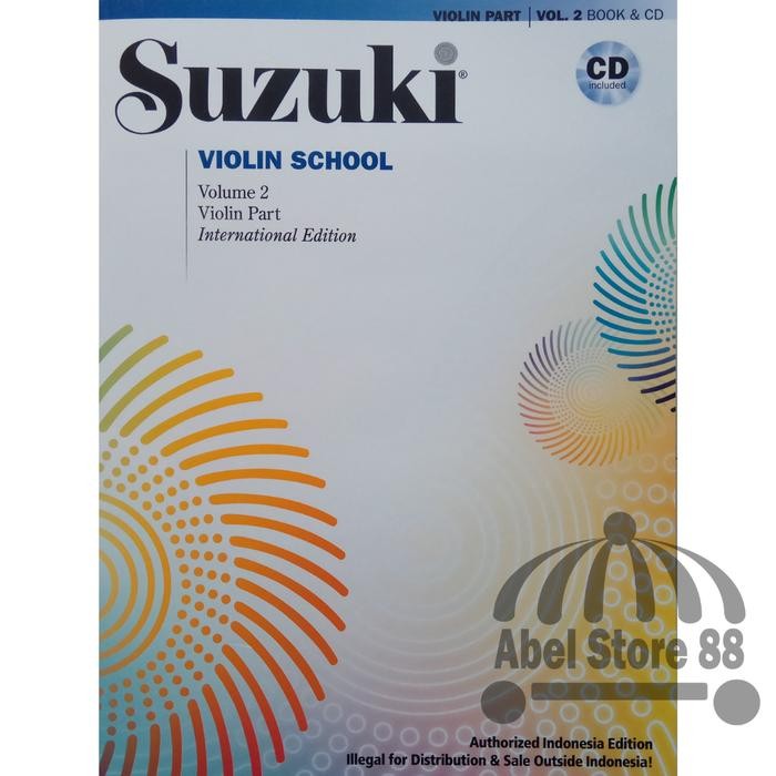 

Buku Biola Suzuki Violin School Volume 2 - Violin Part + CD