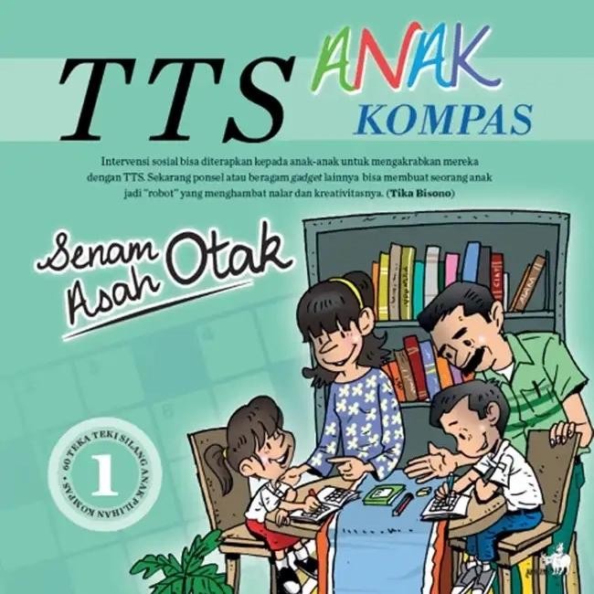 

Buku TTS ( Teka Teki Silang ) Anak Kompas Jilid 1 2 3 4 5 6 7 8 9 10