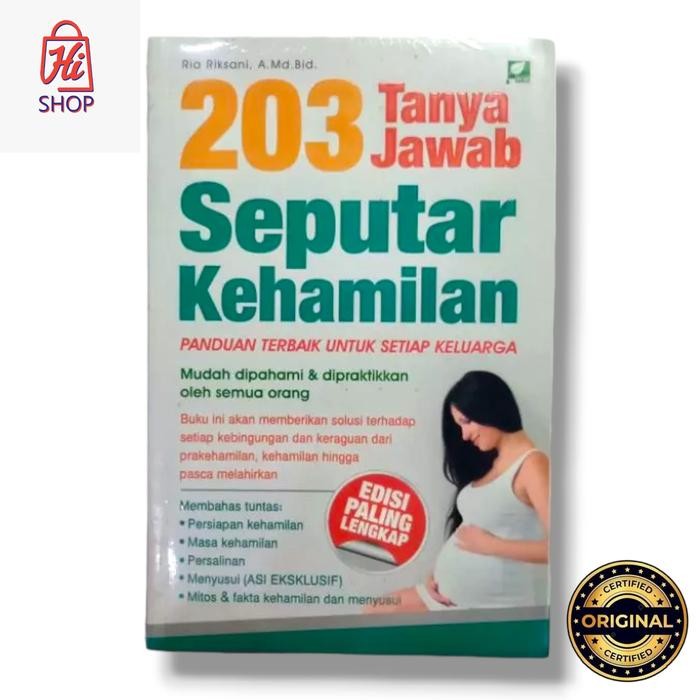 

Buku Original 203 Tanya Jawab Seputar Kehamilan / Hi.Shop