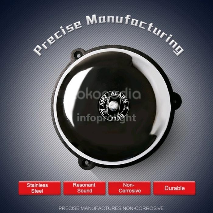 BELL KRING 6" / 150mm BELL ALARM SEKOLAH INDUSTRI 220V