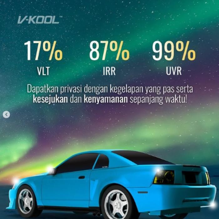 Kaca Film V-KOOL Diamond Series TOYOTA ALL NEW AVANZA Belakang X15