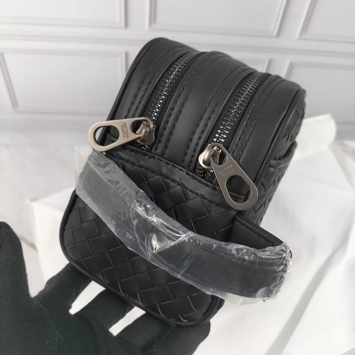 Pouch Bag Jinjing Clutch Pria Leather Boven 83111 Miror