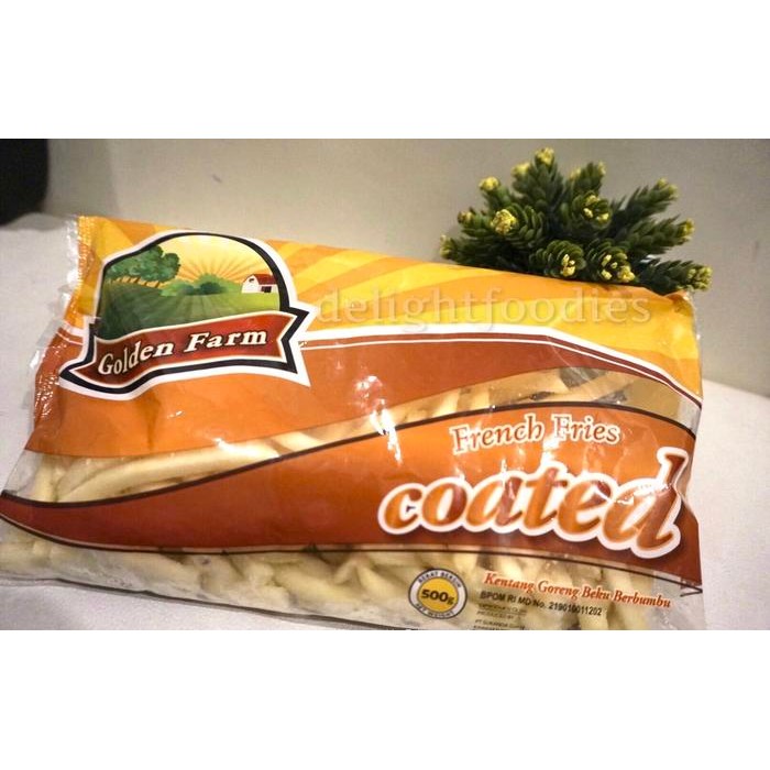 

LUXEHEALTH- Golden Farm Kentang Coated/Kentang Goreng Berbumbu (Frozen)