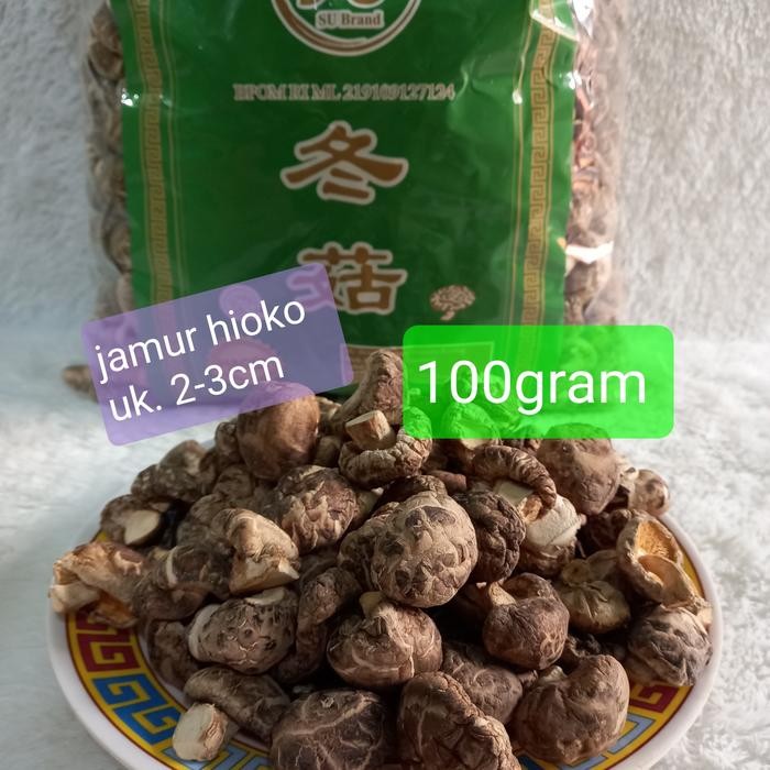 

LUXEHEALTH- Jamur Hioko Shitake Kering 2-3Cm ( Kecil ) 100Gr