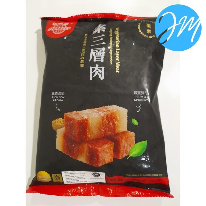 

LUXEHEALTH- Everbest Layer Meat 500Gr / Daging Lapis / Sam Can Bak Vegetarian