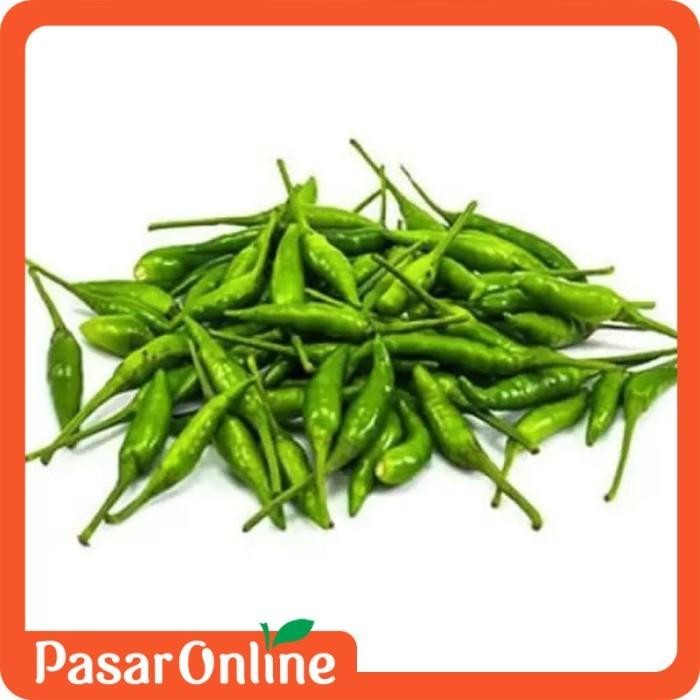 

LUXEHEALTH- Cabe Rawit Hijau / Cabai Rawit Hijau / Cabe Segar / Bumbu Dapur