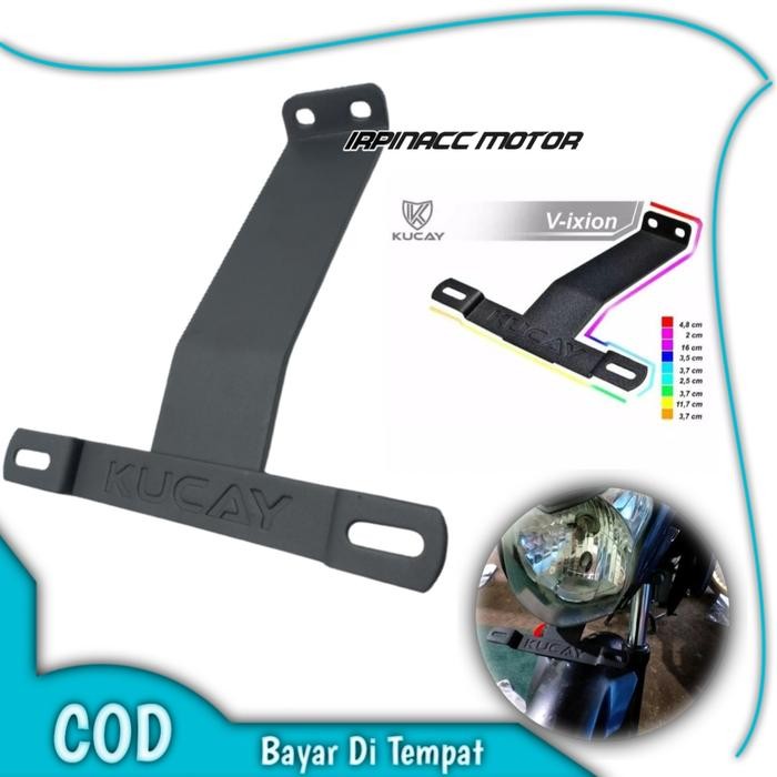 PROMO DUDUKAN PLAT NOMOR DEPAN YAMAHA VIXION R 2017 NVA NVL KUCAY