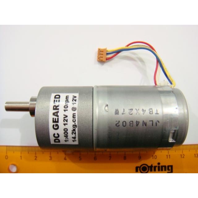 PJ Motor DC Gearbox 10rpm