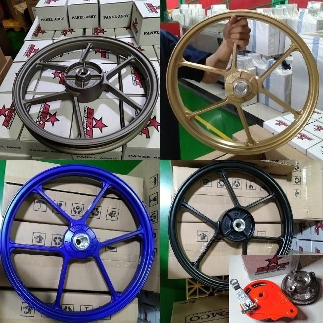 Velg CHEMCO BRT 160 185 RING 17 JUPITER Z F1ZR BLADE REVO RX KING