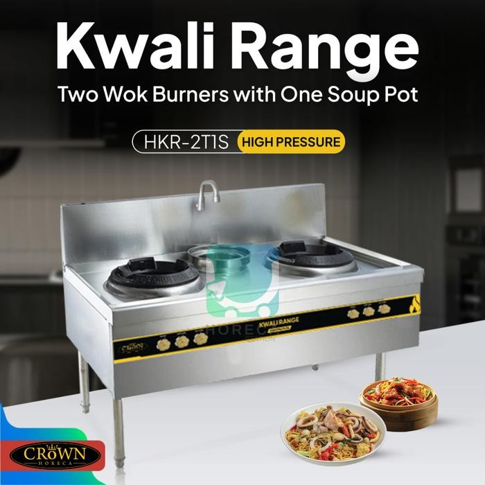 CROWN Gas Kwali Range (High Pressure) HKR-2T1S / HKR 2T1S / HKR2T1S