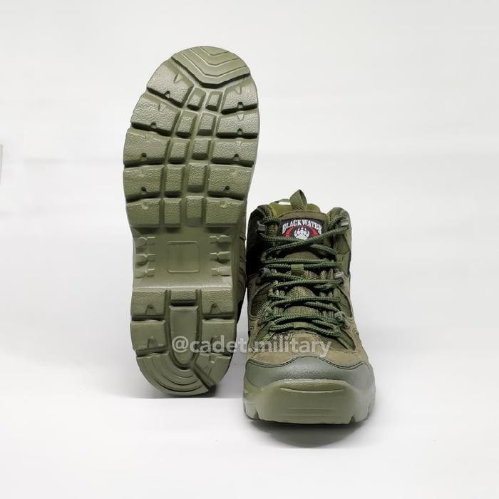Sepatu Blackwater 701837 Squad Boots ( 5 Inch ) - HIJAU