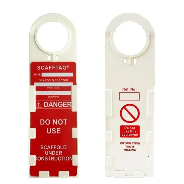

Ready Scaffolding Tag Holder Safety Label Holder Termurah