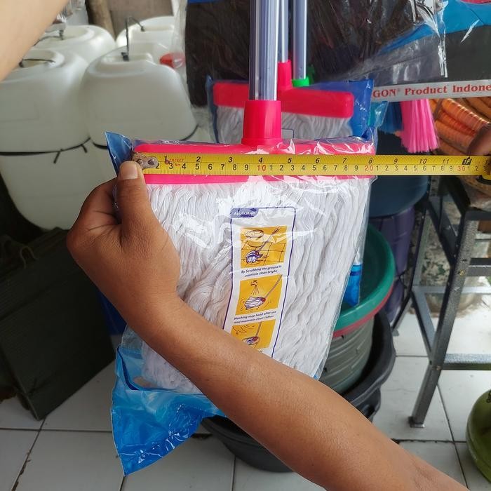 Pilihan- L - Pel Lantai - Pel Lantai Dragon - Pel Dragon - Kain Pel