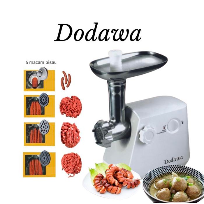 Bisa E-Faktur Dodawa Penggiling Daging - Meat Grinder / Chopper / Gilingan Mie / Blender Daging /