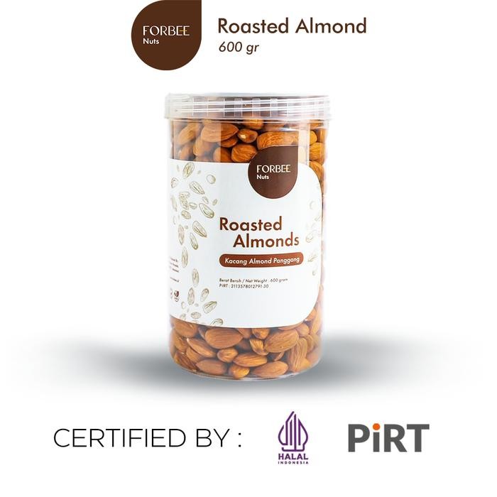 

Kacang Almond Panggang Forbee 600g Roasted Almond Snack Sehat Cemilan Sehat Kacang Kacangan