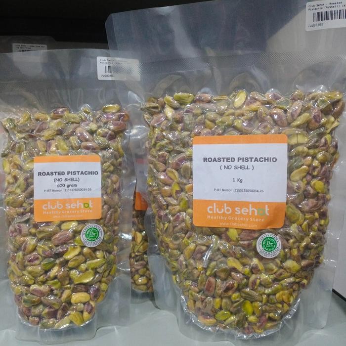

Club Sehat Roasted Pistachio (NoShell) Pistachio Panggang 1Kg
