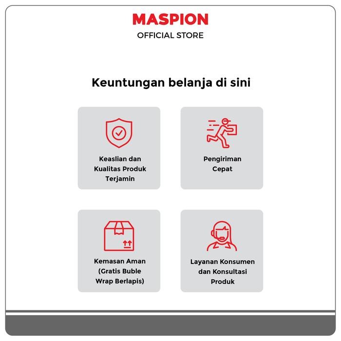 Maspion Wall Cabinet / Rak Kaca Kamar Mandi MK 02