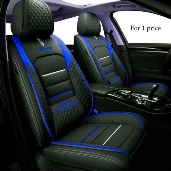 cover sarung jok mobil innova reborn 2018 tipe G V ultimate full set bahan ferrari