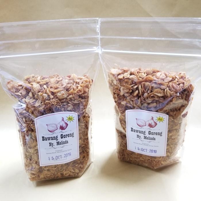 

promo bawang goreng original 250gr packing plastik