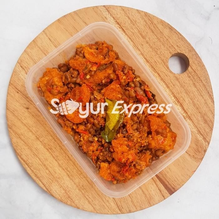 

promo kirim instan sambal goreng krecek 250gr - pelengkap bawang goreng