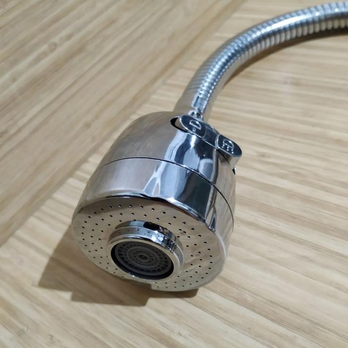 KRAN CUCI PIRING FLEXIBLE KEPALA BESAR.KRAN CUCI PIRING . KERAN ANGSA