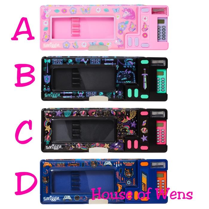

Smiggle Hey There Pop Out Pencil Case Original - Tempat Pensil