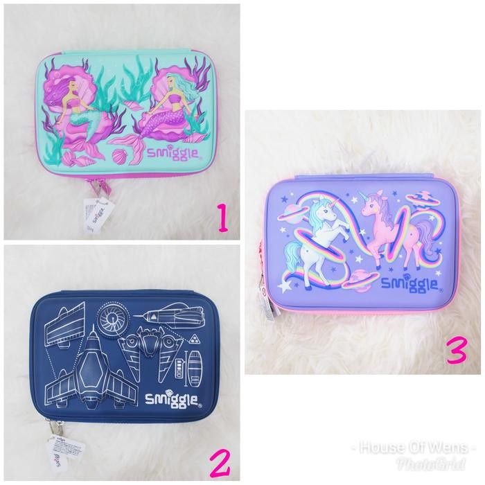 

Smiggle Beyond Hardtop Pencil Case - Tempat Pensil Smiggle