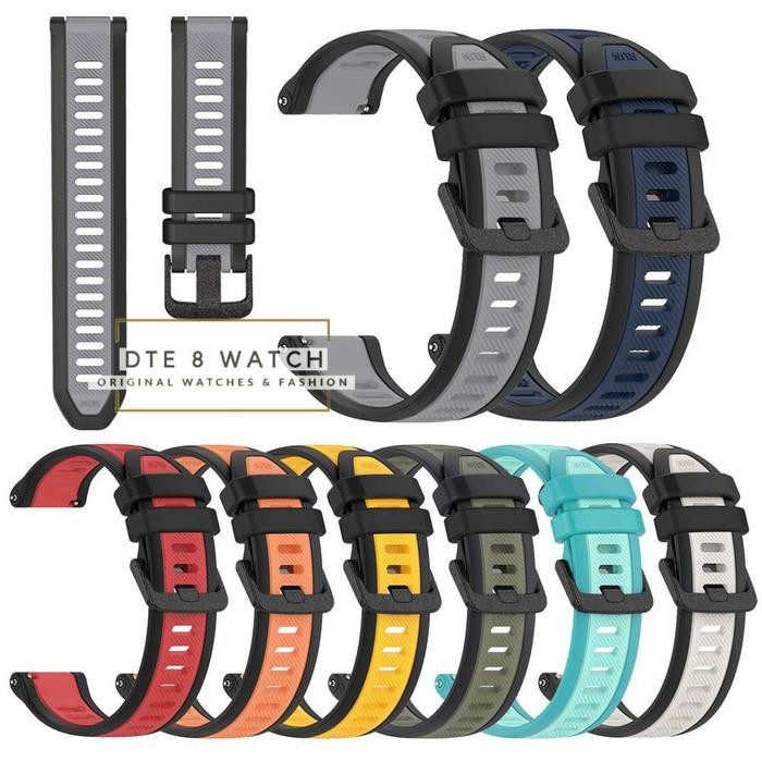 Strap Xiaomi Mi Watch 46Mm Silikon Rubber 22Mm Vm Quick Release Ori Original Asli