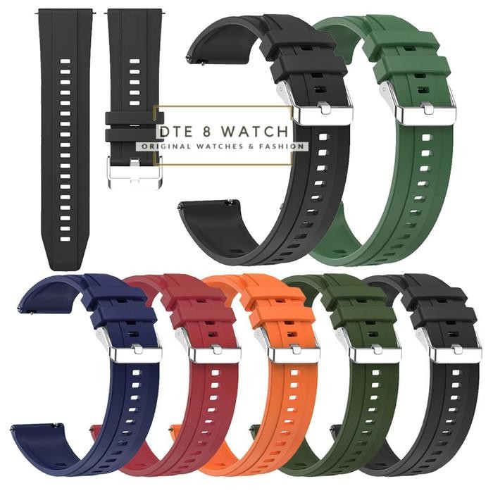 Strap Zeblaze Vibe 7 Lite Vibe 7 Pro Silikon Rubber Slim 22Mm Cv Quick Release Garansi Original Asli
