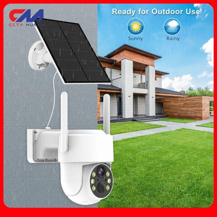 Thunderin Camera IP WIFI Support 4G , GSM Solar PTZ ICSEE CCTV Camera