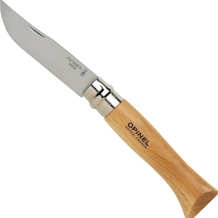 OPINEL INOX NO.9 NATURAL WOOD