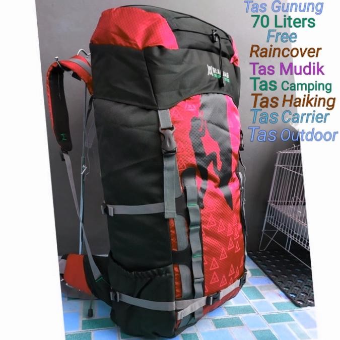 Tas ransel gunung carrier 70 L Tas camping Tas haiking Tas gunung