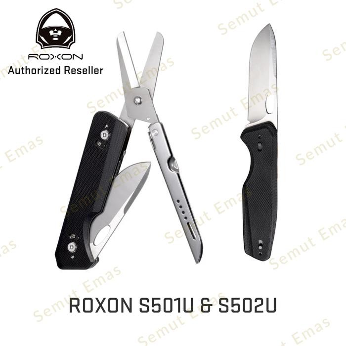 ROXON S501U & S502U Folding Knife with Replaceable Blade