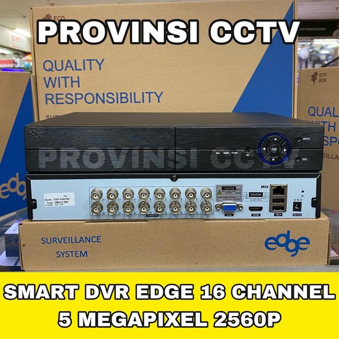 Smart DVR 16 Channel Edge 5MP / Face Detection