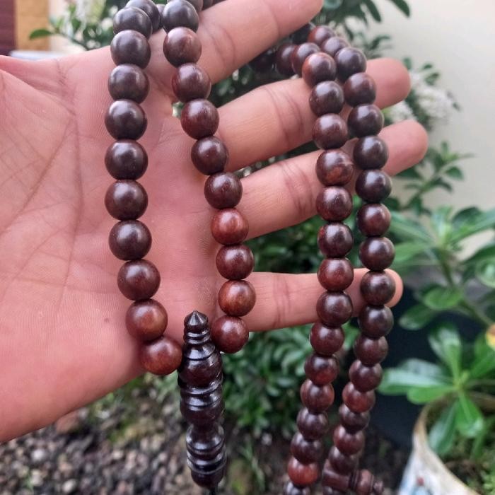 tasbih stigi darat hitam 10mm tasbih setigi asli