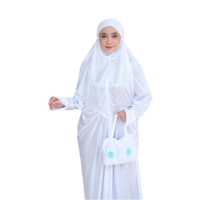 mukena dewasa mukena putih polos mukena terbaru 2021 mukena katun