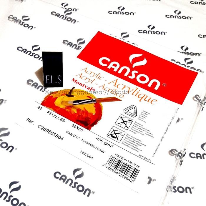 

Canson Montval Acrylic 50 X 65 400 Gsm Cold Pressed