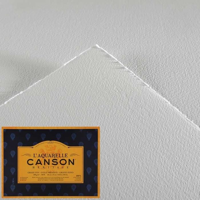 

Canson Heritage Cold Pressed